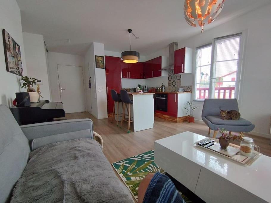 Charmant Appartement Larressore エクステリア 写真